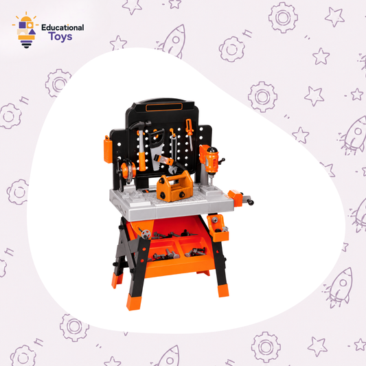 Kids Power Tools Workbench Set