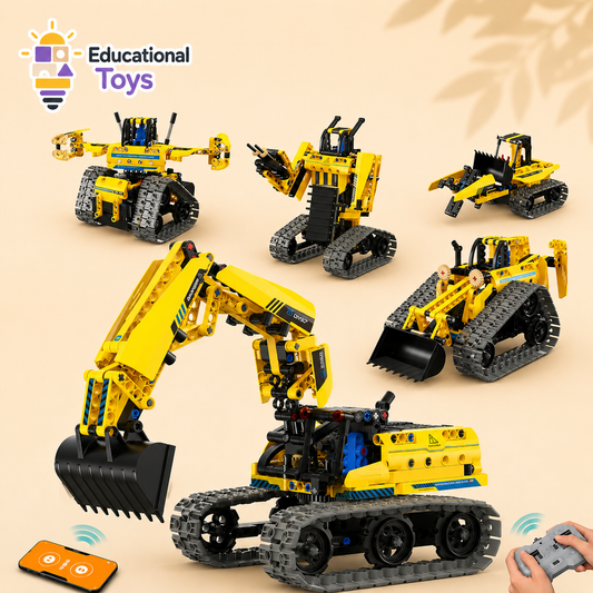 5 in 1 RC Robotics & Construction Kit
