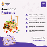 7 in 1 Wooden Activity Cube