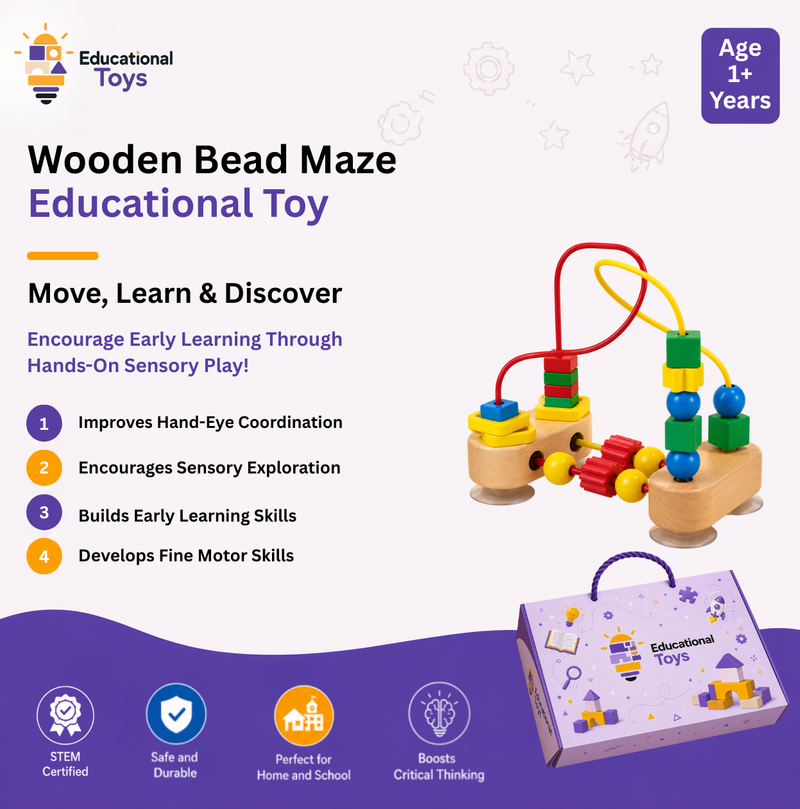 Wooden Bead Maze