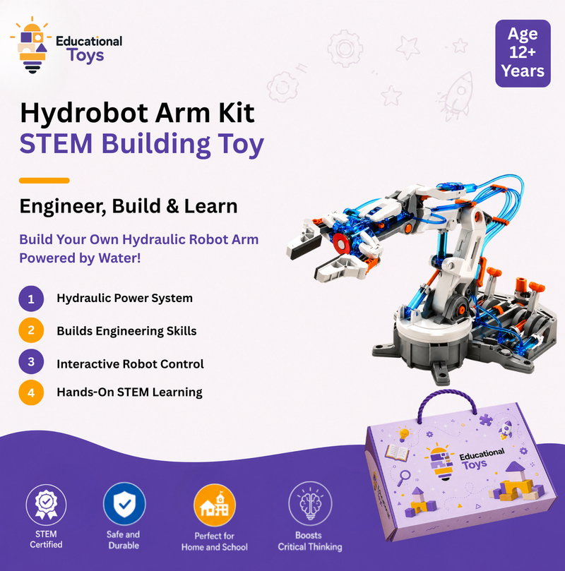 Hydraulic Robot Arm Building Kit
