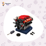 V8 Engine Model Building Kit