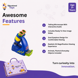Talking Microscope for Young Scientists