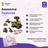 5 in 1 Remote Control Robot Building Kit