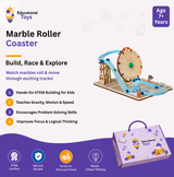 Marble Roller Coaster Building Kit