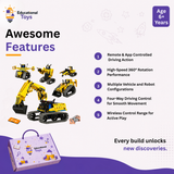 5 in 1 RC Robotics & Construction Kit