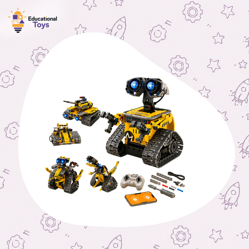 5 in 1 Remote Control Robot Building Kit