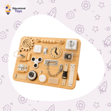 Wooden Sensory Busy Board