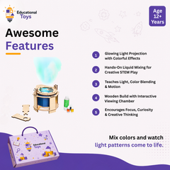 Color Projector Lamp Building Kit