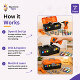 Drill & Learn Toddler Toolbox