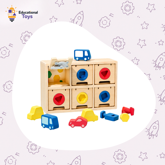 Car-Go Shape Matching Puzzle Box
