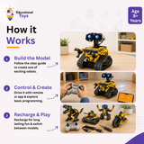 5 in 1 Remote Control Robot Building Kit