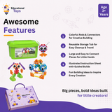 Preschool STEM Building Blocks Set