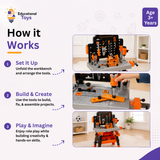 Kids Power Tools Workbench Set
