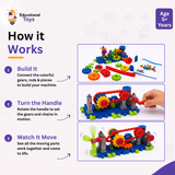 Gears in Motion Toddler STEM Set
