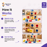 Car-Go Shape Matching Puzzle Box