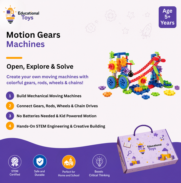 Gears in Motion Toddler STEM Set
