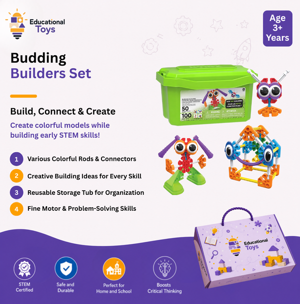 Preschool STEM Building Blocks Set