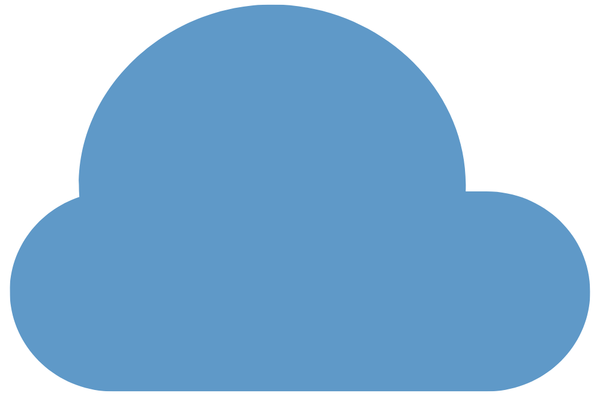 Cloud decoration right