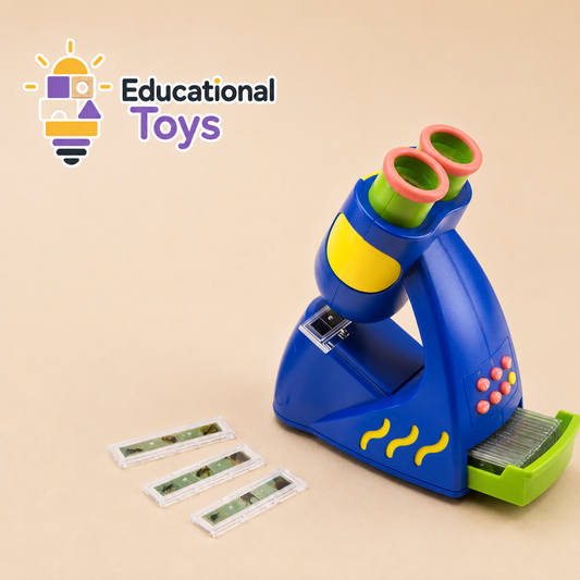 Talking Microscope for Young Scientists
