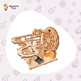 Wooden Marble Run STEM Kit