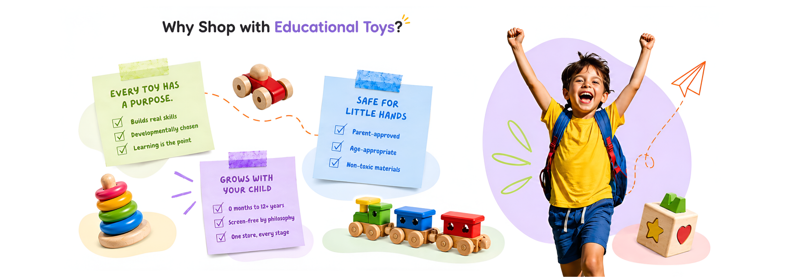 Why shop with Educational Toys