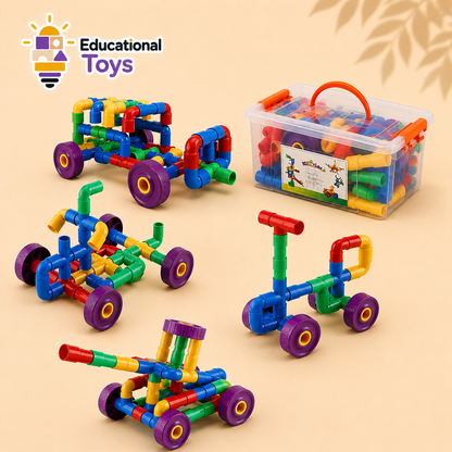 Tubular Pipes & Joints Construction Kit